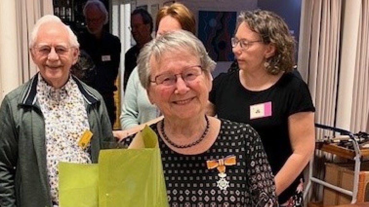 Lintje voor Toos Heesakkers-Vermeulen